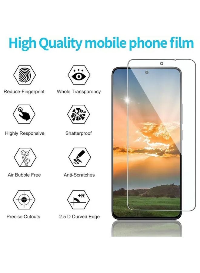 3 Pack Tempered Glass Screen Protector For Xiaomi Redmi Note 13 Pro 4G Anti Scratch Bubble Free - Image 2